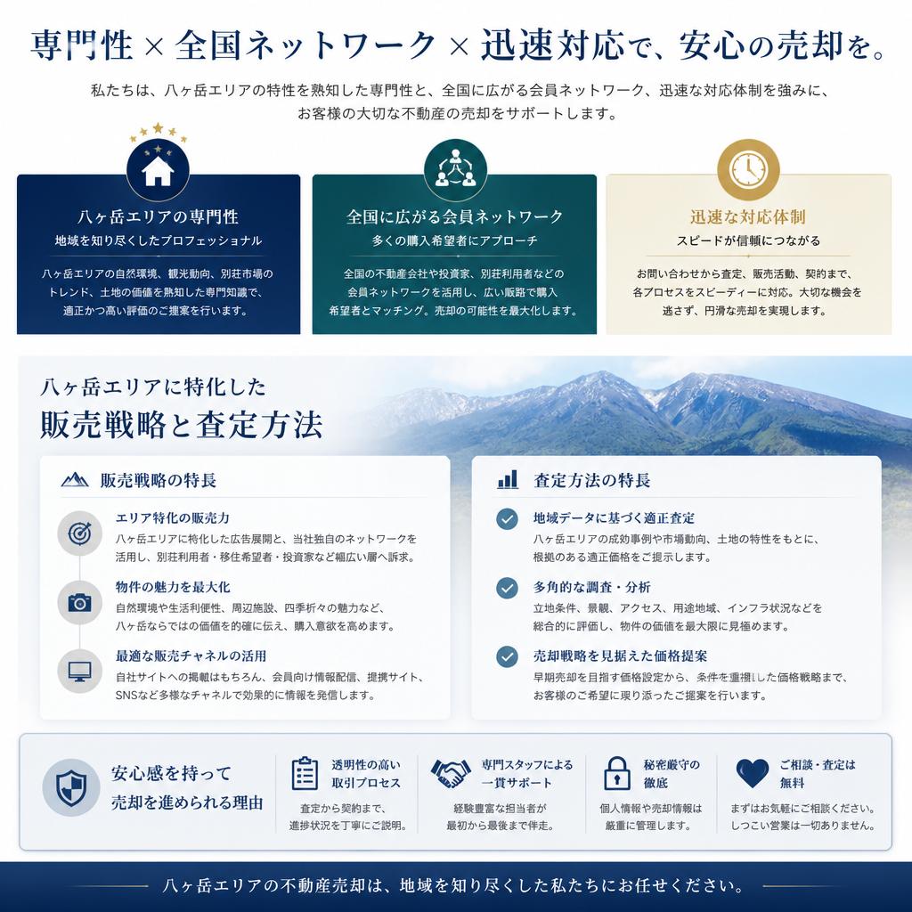 日本マウント株式会社の強み