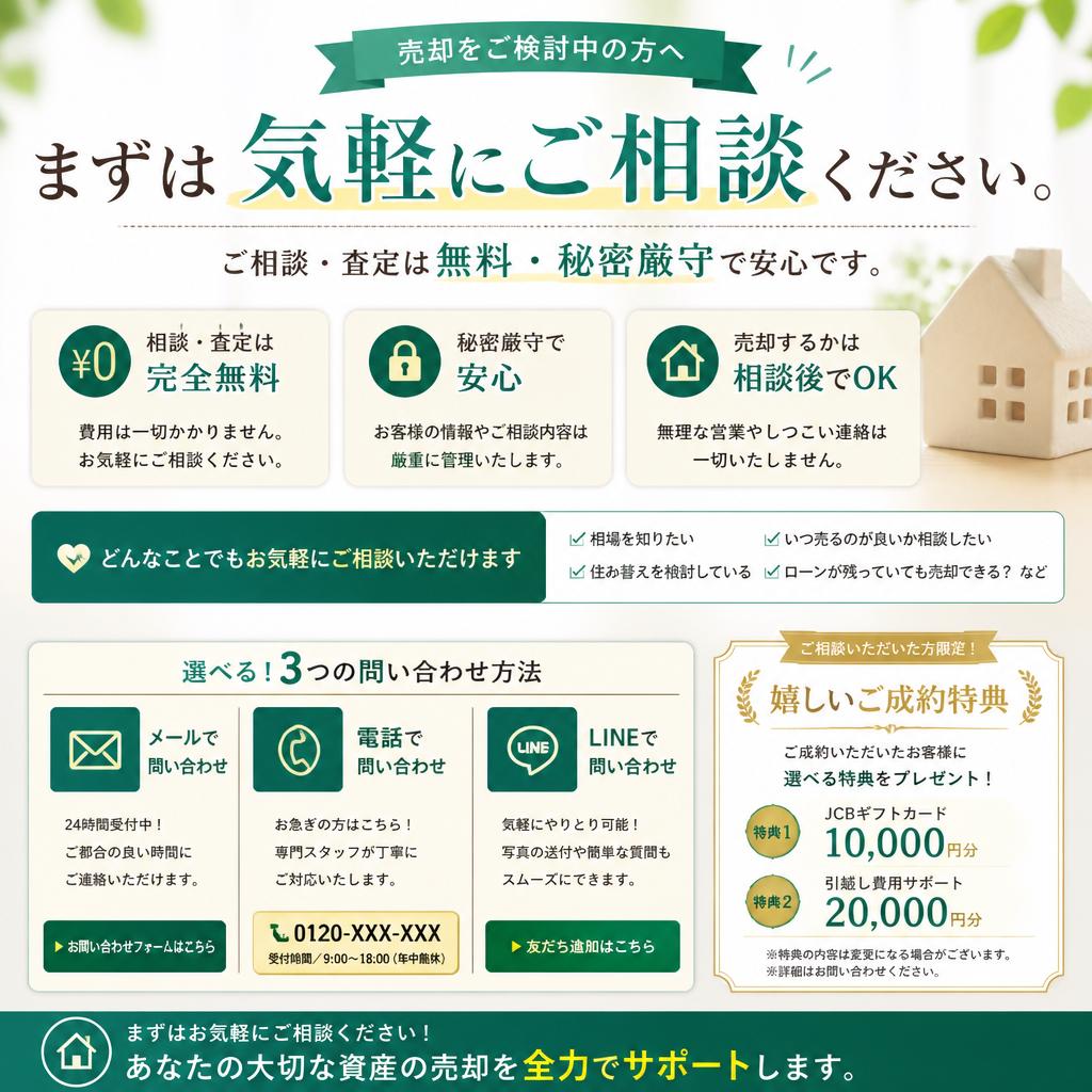 まずはお気軽にご相談を！