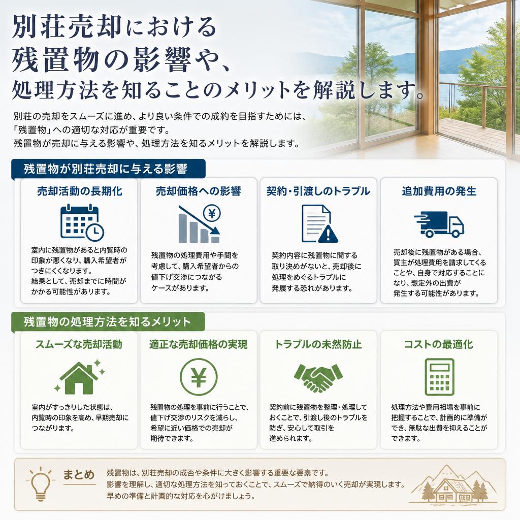 2. 残置物処理の重要性