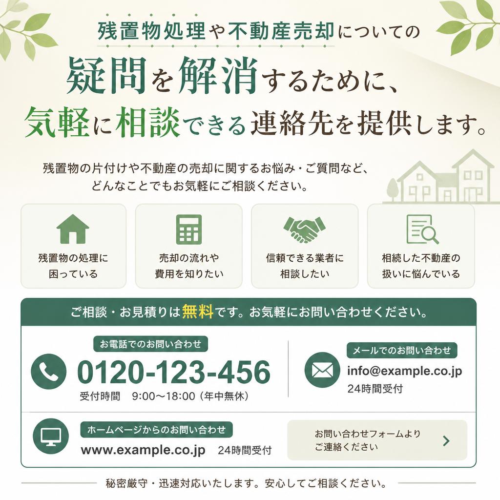 7. 無料相談のお申し込み