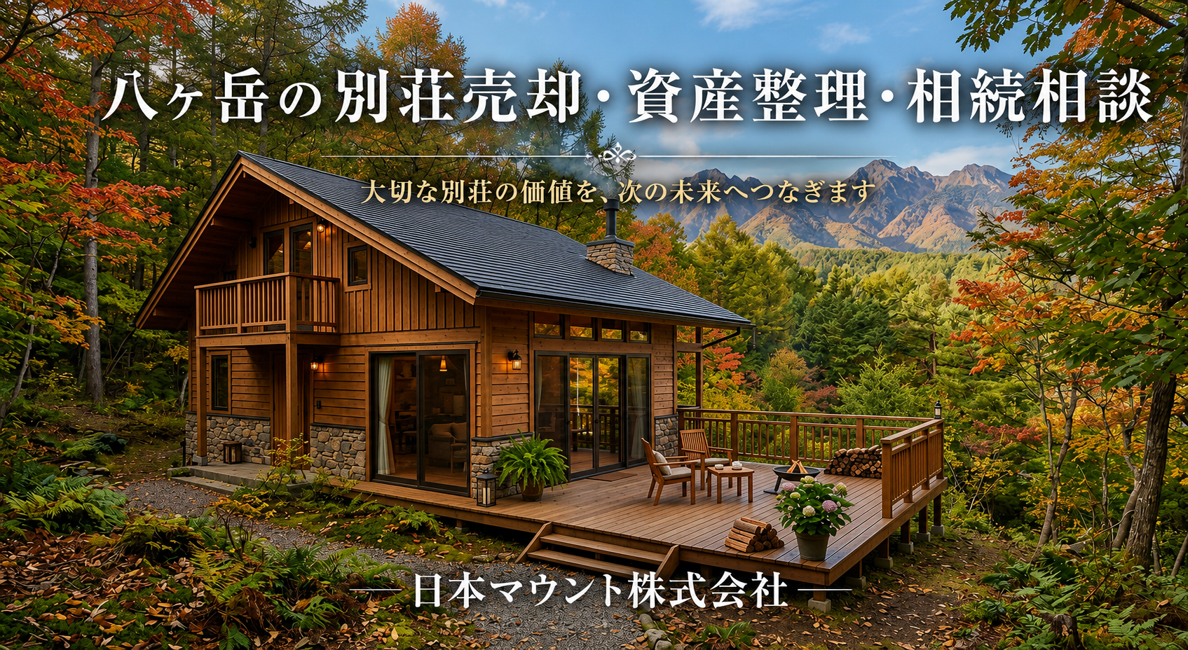 八ヶ岳の別荘売却・ 資産整理・相続相談 日本マウント株式会社