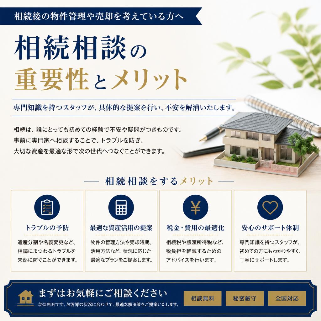 相続相談で得られる安心